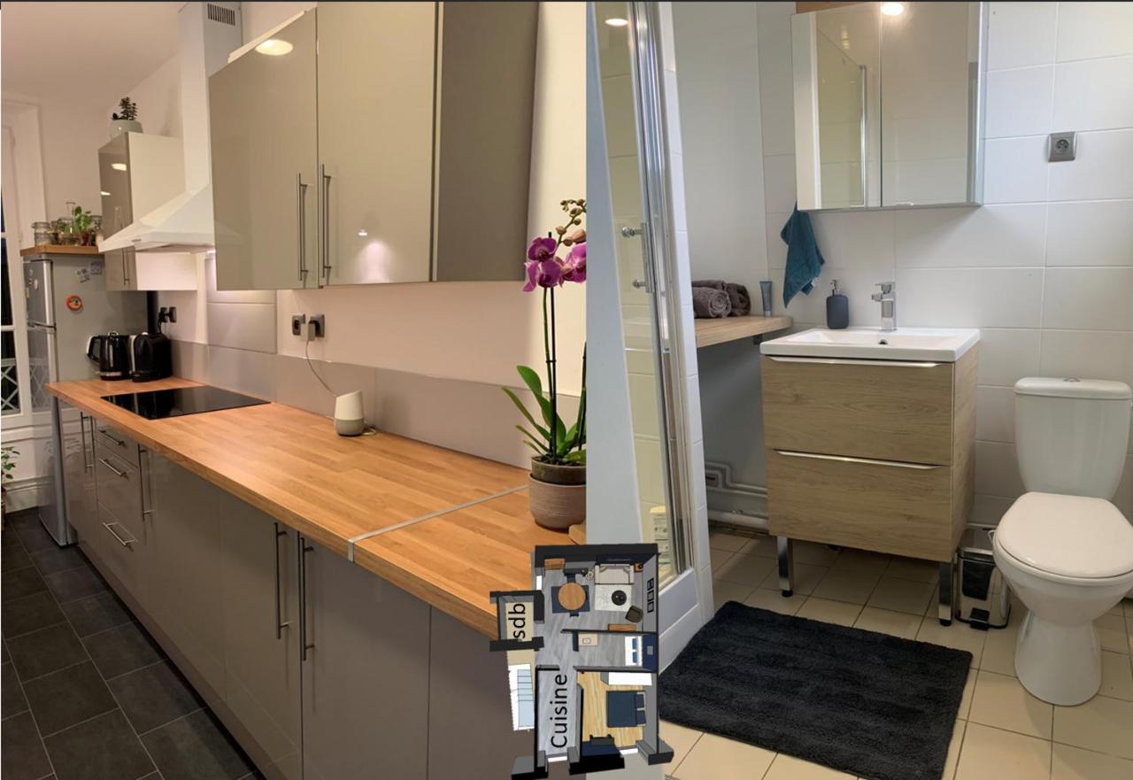 Joli appartement à Lamorlaye avec parking gratuit Exterior foto
